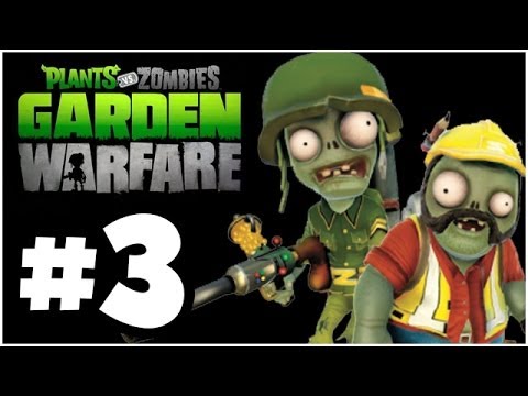 Plants vs. Zombies Garden Warfare - ZOMBIES!! Online Multiplayer - PART 3 (Xbox One)