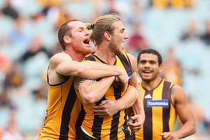 Jarryd Roughead and Ryan Schoenmakers. 