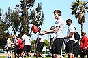 American college athletes try out for AFL (Thumbnail)