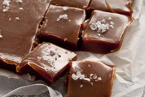 Old-fashioned salted butter caramels.