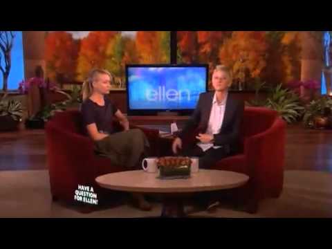 Portia de Rossi on The Ellen DeGeneres Show - 4th November 2011 - Part 1/2