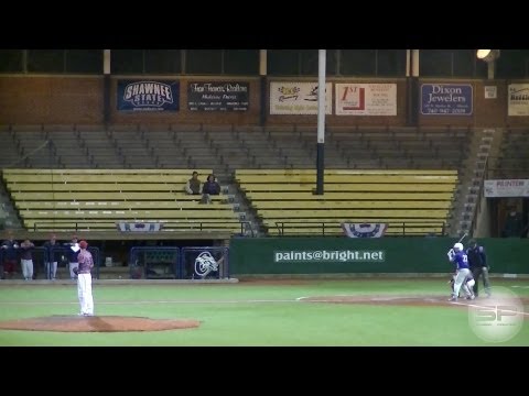 Tyler Cowles 2 RBI Triple against Thomas Worthington [Grove City c/o 2014]