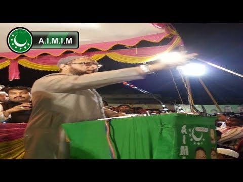 True Indian Asaduddin owaisi - AIMIM Jalsa In Sillod ( Aurangabad ) 09-01-2014