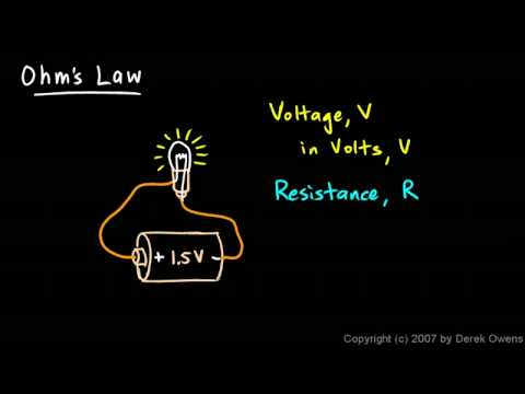 Physical Science 6.4a - Ohm`s Law