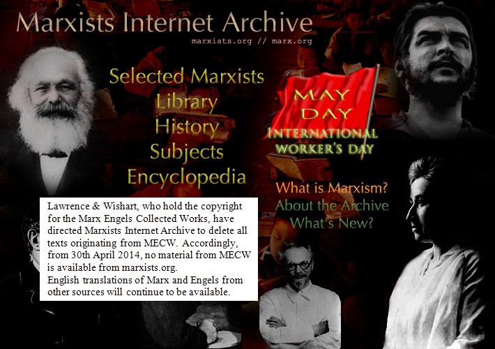 Marxists Internet Archive