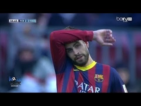 Barcelona Vs Valencia 2-3 2014 Goals & Highlights (1/2/2014) HD