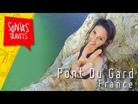 Travel France: Swimming under Roman Ruins in France