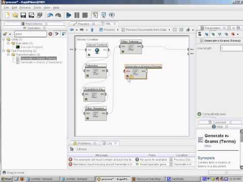 Processing Text In RapidMiner