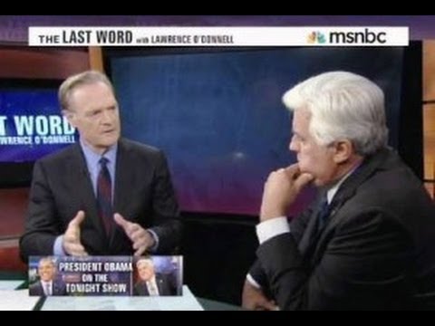 Jay Leno Interview With Lawrence O'Donnell, Political Views, Obama PART 1 - August 6, 2013