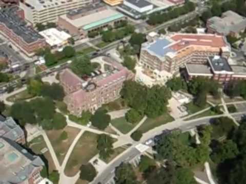 Michigan State University aerial video from RC plane