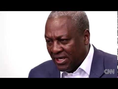 President John Dramani Mahama on CNN's iReport