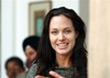 Hollywood actor and United Nations High Commission for Refugees (UNHCR), Goodwill Ambassador Angelina Jolie