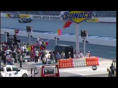 Josh Wise John West Townley Jason Kellar Crash NNS Bristol 2010.mpg