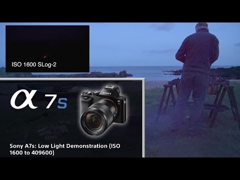 Sony A7s: Low Light Demonstration (ISO 1600 to 409600)