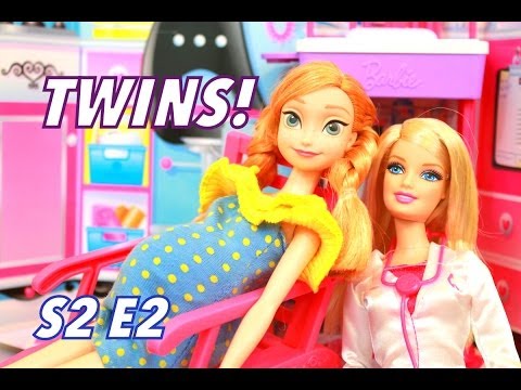 Anna's Having TWINS Princess Anna goes to doctor Barbie Disney Frozen Parody S 2 E 2 AllToyCollector