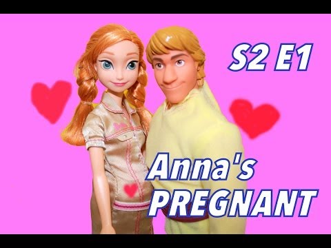 Anna's PREGNANT Anna having Baby S2 E1 Disney Frozen Anna & Kristoff Barbie AllToyCollector