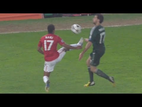 Nani Red Card vs Real Madrid