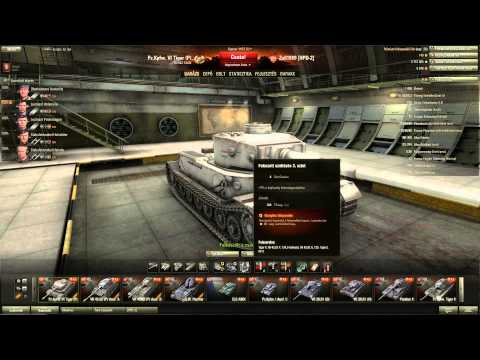 World of Tanks Miért éppen a Tigris P TopGun) és 8.6