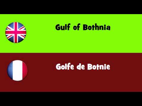 FROM ENGLISH TO FRENCH = Gulf of Bothnia