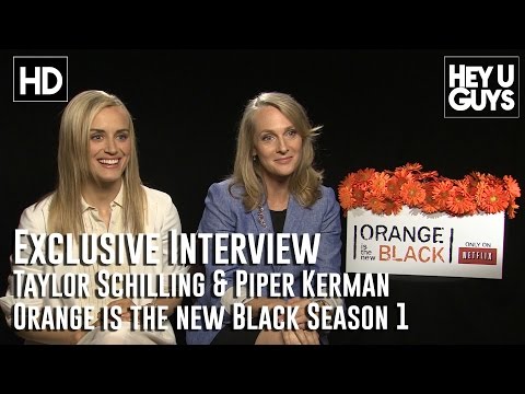 Orange is the New Black Interview - Taylor Schilling and Piper Kerman