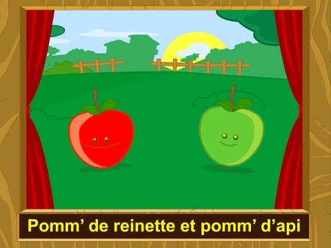 Pomme de reinette et pomme d'api