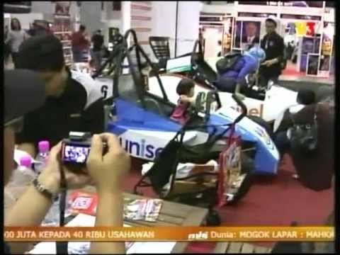 MHI TV3 - UNISEL Racing Team @ Malaysia Sports Industry Exhibition 2012