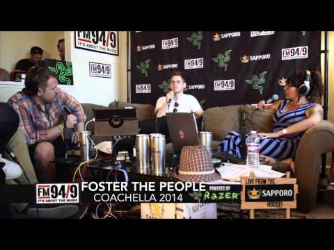 FM 94/9 Coachella 2014: Foster The People Interview