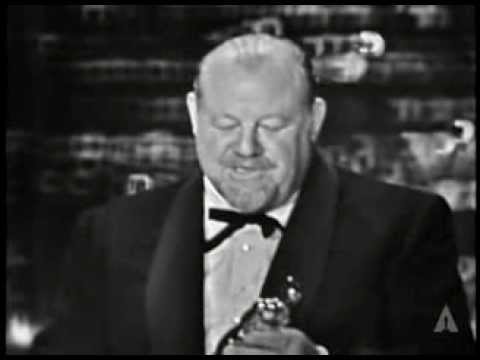 Burl Ives winning Best Supporting Actor for 