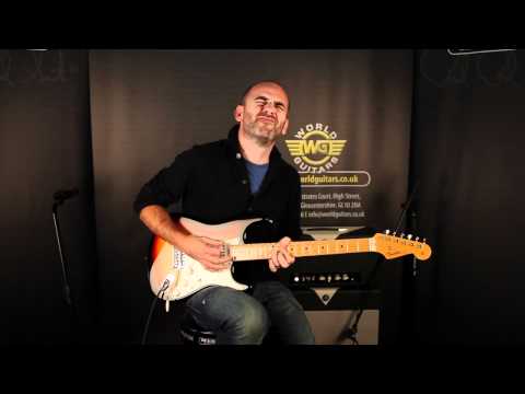 Rob Harris and a Fender Custom Shop 59' Strat NOS