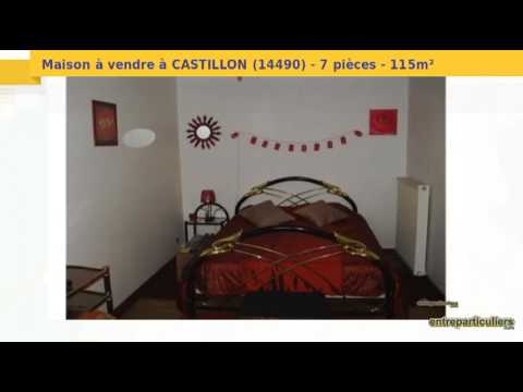 Maison à vendre à CASTILLON (14490) - 7 pièces - 115m²