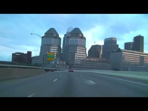 Cincinnati, OH: Freeway Tour Dusk to Dark