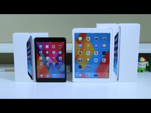 iPad mini with Retina Display vs iPad Air - Full Comparison