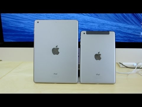 iPad Air vs iPad Mini with Retina Display! (Review)