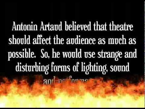 Theatre Of Cruelty -Antonin Artaud