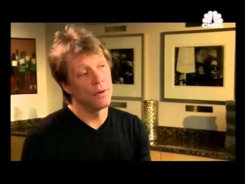 Jon Bon Jovi's interview on CNBC - Part 1 (3 parts)