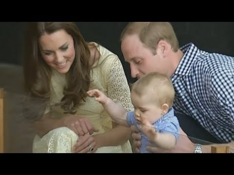 Prince George pays royal visit to the zoo