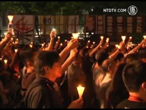 Em Hong Kong 180.000 Lembram o Massacre da Praça Tiananmen