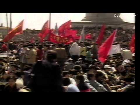 Student protest China: Tiananmen Square 1989