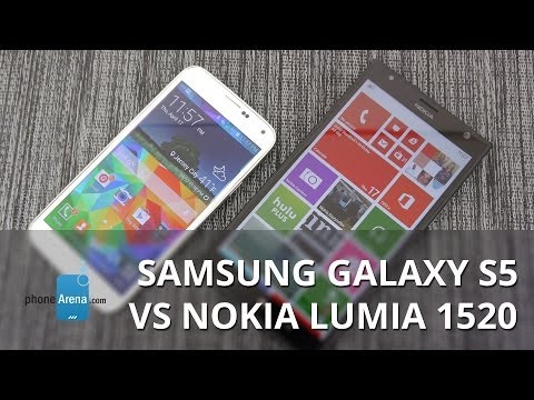 Samsung Galaxy S5 vs Nokia Lumia 1520