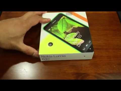 Nokia Lumia 630 Unboxing