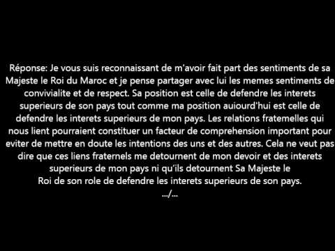 Interview du Président Abdelaziz Bouteflika (RMC) 19 juin 1999. 1ère partie.