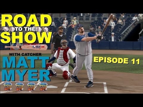 MLB 14 The Show: Matt Myer (Catcher) Road To The Show - EP11