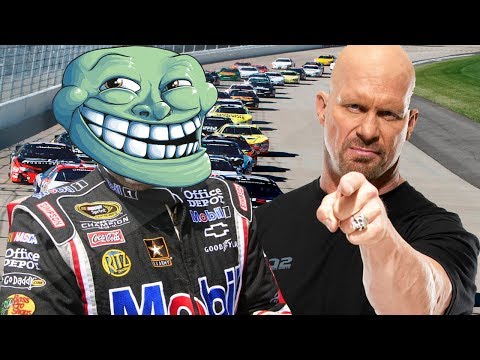 NASCAR 14 TROLLING -  My TV Turned OFF!