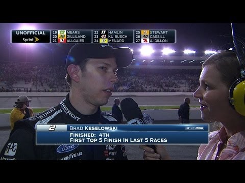 Brad Keselowski Accuses Matt Kenseth of Blocking at Richmond - 2014 NASCAR Sprint Cup