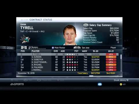 NHL 14: GM Mode Commentary - San Jose ep. 40 