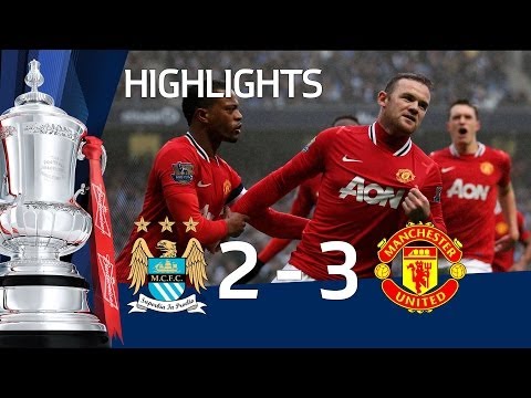 Manchester City 2-3 Manchester United - Official Highlights | FA Cup 3rd Round Proper 08-01-12