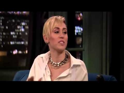 Miley Cyrus Interview on Jimmy Fallon - 10/8/2013 (PART 1/2)