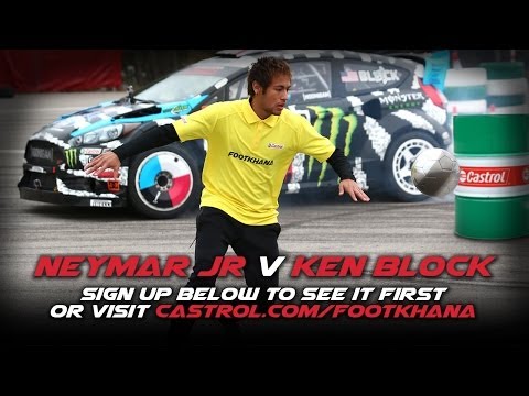 Castrol Footkhana Trailer: Neymar Jr. v Ken Block