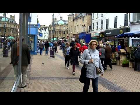 Town Centre, Mansfield, Nottinghamshire.