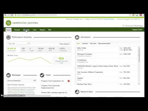 How to Make Money Online With Commission Junction Proof 2013